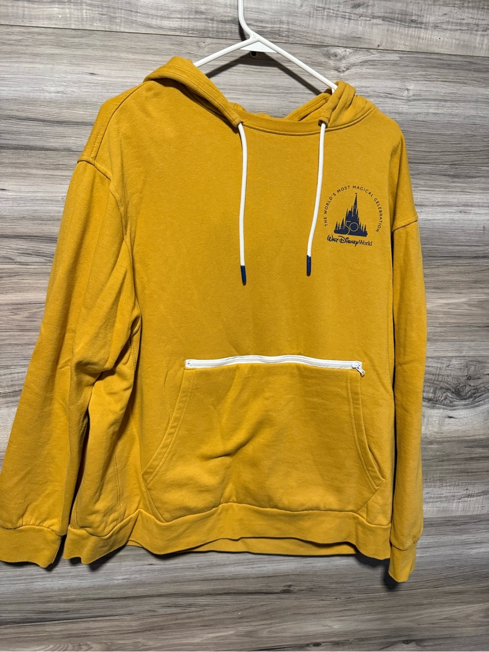 Walt Disney World 50th Anniversary Gold Pullover Hoodie